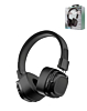 CHROME On-Ear Wireless Headphones - BLACK (Only Ground Shipping)