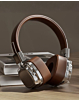 CHROME On-Ear Wireless Headphones - BROWN (Only Ground Shipping)