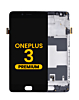 LCD Assembly with Frame for OnePlus 3 (A3000 / A3003) (BLACK) (Premium)