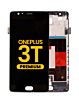 LCD Assembly with Frame for OnePlus 3T (A3010) (BLACK) (Premium)