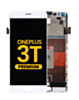 LCD Assembly with Frame for OnePlus 3T (A3010) (WHITE) (Premium)
