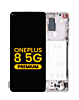 OLED Assembly with Frame for OnePlus 8 5G (POLAR SILVER) (Premium)