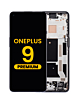 OLED Assembly with Frame for OnePlus 9 (ASTRAL BLACK) (INTERNATIONAL Version) (Premium)