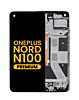 LCD Assembly with Frame for OnePlus Nord N100 (BLACK) (Premium)