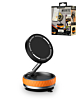 360 Degree Rotating Vacuum Suction Cup Magnetic Phone Holder - ORANGE (Only Ground Shipping)