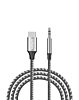 Onten USB-C to Aux Cable (GRAY) (6ft) (Only Ground Shipping)