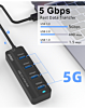 Onten 4in1 USB C Expander (4 x USB-A 2.0) (Only Ground Shipping)
