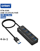 Onten 4in1 USB C Expander (4 x USB-A 2.0) (Only Ground Shipping)