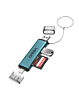 Onten 2in1 USB 3.0 Card Reader (SD / microSD) (Only Ground Shipping)