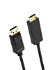 Onten Display Cable for DP Male to HDMI (BLACK) (6ft) (Only Ground Shipping)