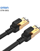 Onten CAT8 Ethernet Cable (BLACK) (3ft) (Only Ground Shipping)
