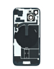Back Glass with MagSafe Magnet & NFC & Flashlight Flex for iPhone 15 (BLACK) (OEM Pull A Grade)
