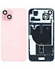 Grab the wholesale deals on the pink back glass with frame, wireless NFC charging flex, and MagSafe magnet for iPhone 15 Plus — OEM pull A grade.
