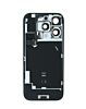 Back Glass with MagSafe Magnet & NFC & Flashlight Flex for iPhone 16 Pro (BLACK TITANIUM) (OEM Pull B Grade)