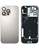 Order the Natural Titanium Back Glass with Frame, Wireless NFC Charging Flex, and MagSafe Magnet for iPhone 16 Pro Max, OEM Pull A Grade.