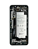 Housing Frame with Small Components Pre-Installed for Google Pixel 5A (BLACK) (OEM Pull A Grade) (Only Ground Shipping)
