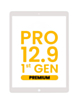 iPad Pro 12.9 (1st Gen/2015) Digitizer Glass (WHITE)  (Premium)