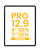 Digitizer Glass for iPad Pro 12.9 (3rd Gen / 2018) / (4th Gen / 2020) (Premium)