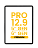 iPad Pro 12.9 (5th Gen / 2021) / (6th Gen / 2022) Digitizer Glass  (Premium)
