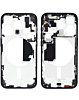 Middle Frame with Parts for iPhone 15 Pro (BLACK) (International Version) (OEM Pull A Grade)