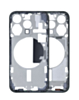 Middle Frame with Small Parts for iPhone 15 Pro (BLUE TITANIUM) (US Version) (Oem Pull A Grade)