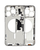 Middle Frame with Small Parts for iPhone 15 Pro Max (WHITE TITANIUM) (US Version) (OEM Pull A Grade)