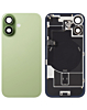Back Glass with Frame and Wireless NFC Charging Flex and MagSafe Magnet for iPhone 17 (SAGE) (OEM Pull A Grade)