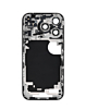 Middle Frame with Small Parts for iPhone 17 Pro (SILVER) (US Version) (OEM Pull A Grade)
