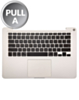 MacBook Unibody 13" (A1278 / Late 2011 / Mid 2012) Top Case with US Keyboard (OEM PULL A GRADE)