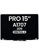 MacBook Pro 15" with Touch Bar (A1707 / Late 2016) LCD Assembly (SPACE GRAY) (OEM Pull A Grade)
