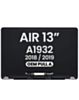 LCD Assembly for MacBook Air 13" A1932 (2018-2019) (OEM Pull A Grade) (SILVER)