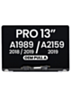 LCD Assembly (SILVER) (OEM Pull A Grade) for MacBook Pro 13" (A1989 / Late 2018 / Early 2019)(A2159 / Mid 2019)