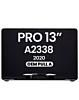 MacBook Pro 13" (A2338 / Late 2020) (M1/M2) LCD Assembly (SPACE GRAY) (OEM Pull A Grade)