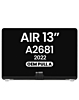LCD Assembly (SPACE GRAY) (OEM Pull A Grade) for MacBook Air 13" (A2681 / Mid 2022)
