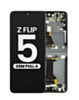 OLED Assembly with Frame for Galaxy Z Flip 5 F731 (GRAPHITE) (Pull A Grade)
