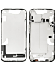 Purchase the white middle frame with parts for iPhone 14 international version OEM pull B grade.

