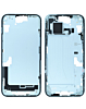 Order the middle frame with parts for iPhone 15 Plus — blue, international version, OEM pull A grade.