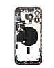Back Housing Frame with Small Components Pre-Installed for iPhone 15 Pro Max (NATURAL TITANIUM) (US Version) (OEM Pull B Grade)