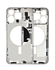Stock up on the Middle Frame with parts for iPhone 15 Pro Max in White, International Version, OEM Pull B Grade.