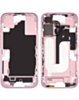 Middle Frame with Photo Capture Button and Small Parts for iPhone 16 (PINK) (US Version) (OEM Pull B Grade)