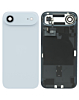 Back Glass with Frame and Wireless NFC Charging Flex and MagSafe Magnet for iPhone Air (SKY BLUE) (OEM Pull B Grade)