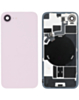 Back Glass with Frame and Wireless NFC Charging Flex and MagSafe Magnet for iPhone 17e (SOFT PINK) (OEM Pull B Grade)