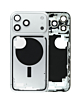 Middle Frame with Small Parts for iPhone 17 Pro Max (SILVER) (US Version) (OEM Pull B Grade)