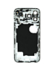 Middle Frame with Small Parts for iPhone 17 Pro Max (SILVER) (US Version) (OEM Pull B Grade)