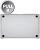 MacBook Air 13" (A1466 / Mid 2012 / Mid 2013 / Early 2014 / Early 2015 / Mid 2017) Bottom Case (OEM