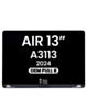 LCD Assembly for MacBook Air 13" (A3113 / 2024) (OEM Pull B Grade) (MIDNIGHT)