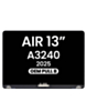 LCD Assembly for MacBook Air 13" (A3240 / Early 2025) (OEM Pull B Grade) (MIDNIGHT)
