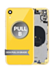 Stock up on the Back Housing Frame with Small Components Pre-Installed for iPhone XR in yellow, OEM pull B grade.