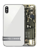 Back Housing Frame with Small Components Pre-Installed for iPhone XS (SILVER) (OEM Pull C Grade) (Only Ground Shipping)