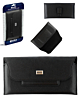 EVO 7.2" Horizontal Lychee Leather Pouch with Clip - BLACK (Only Ground Shipping)
